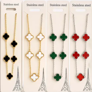 Yonca Model Renkli Çelik Bileklik | Toptan Şık Bileklik Modelleri