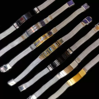 Lüks Hasır Çelik Bileklik | Toptan Erkek Çelik Aksesuar