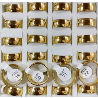 İthal Bombeli Çelik Alyans Yüzük | Toptan Unisex Alyans Modelleri