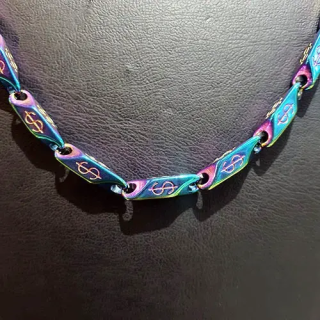 Fosforlu Çelik Kibrit Kolye | Toptan Renkli Takı | istocb2b.com