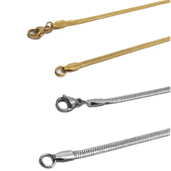 Toptan Balık Sırtı Çelik Kolye 0.4 mm | İnce Zincir Modelleri – istocb2b