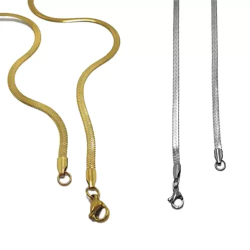 Toptan Ezme Model Yılan Çelik Kolye 0.4 mm | Trend Aksesuar - istocb2b