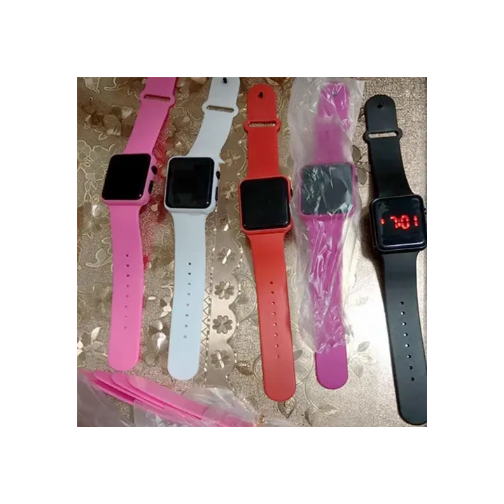 Toptan LED Watch Kasa Saat | Apple Watch Görünümlü