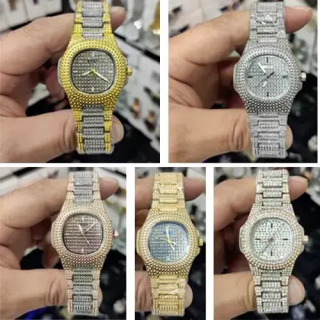 Toptan Taş İşlemeli Bayan Çelik Saatler | Şık ve Kaliteli Saat Modelleri