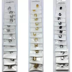 Toptan Piercing Çelik Küpeler - Trendy & Uygun Fiyatlı Modeller