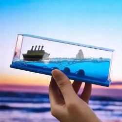 Toptan Dekoratif Batmayan Titanic Gemi | Masaüstü Maket | İstoç B2B