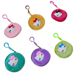 Mini Peluş Cüzdan Ve Çanta Aksesuarları | İstocb2b