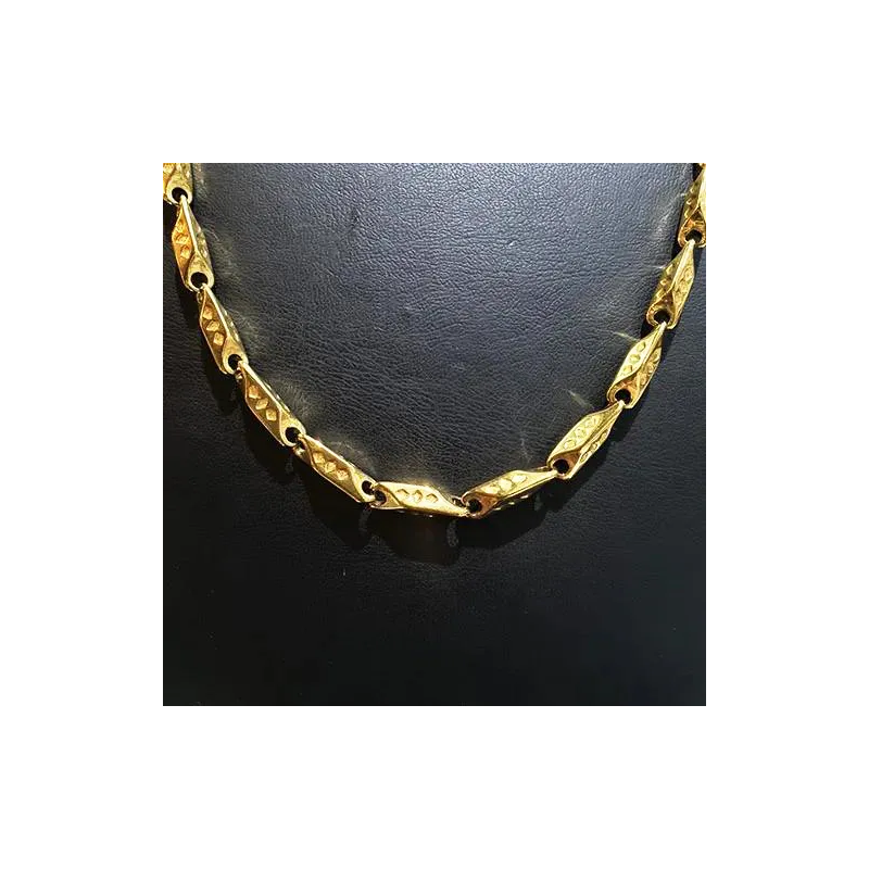 Çelik Desenli Gold Kibrit Kolye | Toptan Şık Dayanıklı Aksesuar Çelik Desenli Gold Kibrit Kolye | Toptan Şık Dayanıklı Aksesuar