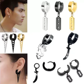 Anti Alerjik ve Uzun Ömürlü Çelik Küpeler