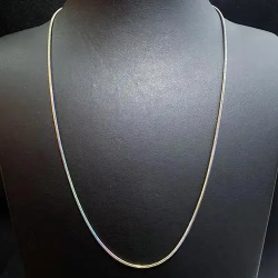1.5 mm Gökkuşağı Paslanmaz Çelik Yılan Zincir | Unisex, Kararma Yapmaz