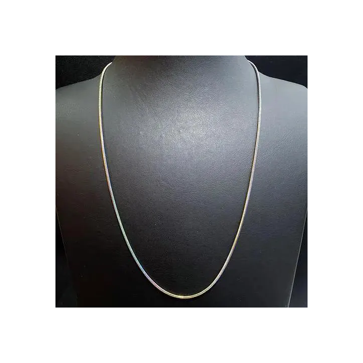1.5 mm Gökkuşağı Paslanmaz Çelik Yılan Zincir | Unisex, Kararma Yapmaz