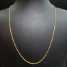1.5 mm Gold Paslanmaz Çelik Yılan Zincir Kolye | istocb2b