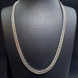 1.2 mm Gümüş Renk İnce Çelik Zincir | Minimal Ve Uzun Ömürlü