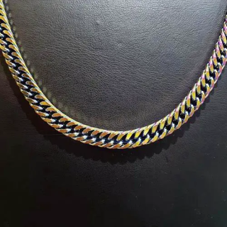 Toptan 1.4 mm Renkli Yassı Çelik Zincir Kolye | Modern Ve Dayanıklı Aksesuar