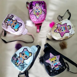 Toptan Pullu Işıklı Kız Çocuk Çantaları | İstocb2b.com