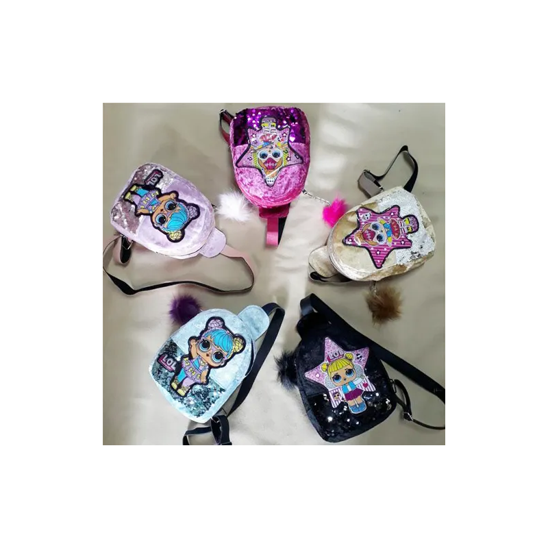 Toptan Pullu Işıklı Kız Çocuk Çantaları | İstocb2b.com