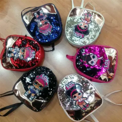 Toptan Pullu Işıklı Kız Çocuk Çantaları | İstocb2b.com