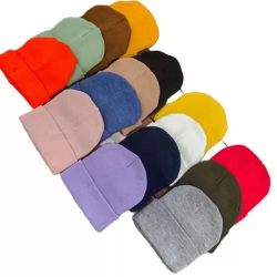 Toptan Renkli Kışlık Düz Bereler | İstocb2b