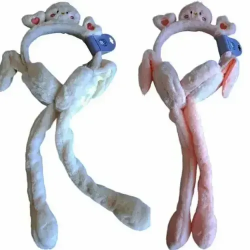 Toptan Figürlü Peluş Kız Çocuk Kışlık Kulaklıklar