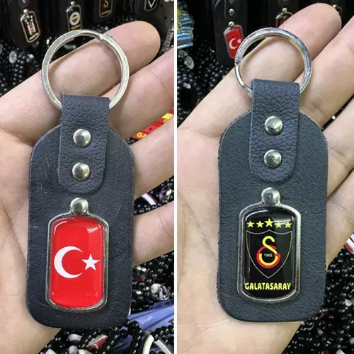 Deri Anahtarlık Toptan | Hediyelik ve Promosyon Anahtarlık | Karışık Model - istocb2b