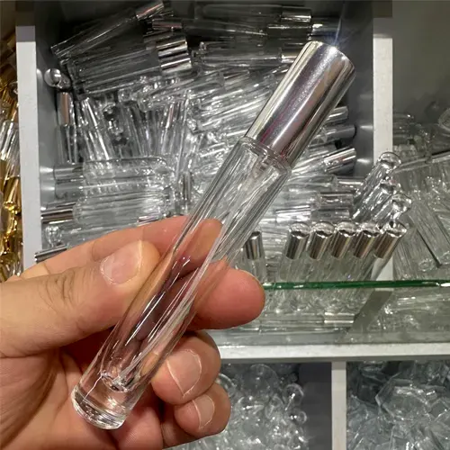 Toptan 10ml Parfüm Cam Tüp Şişe (Kına ve Düğün İçin) - İSTOÇ
