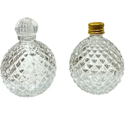 Toptan Cam Balon Şişe 80ml (Kristal Görünümlü Hediyelik) - İstocb2b