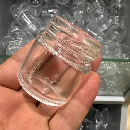 Toptan Cam Krem Kutusu 60ml (Altın Kapaklı) - istocb2b.com