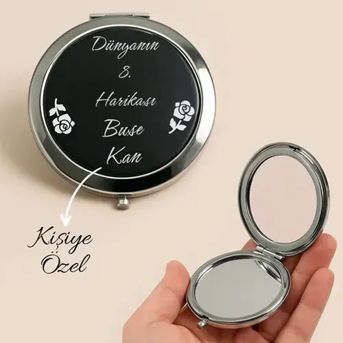 Toptan Çanta Makyaj Aynası - 7×7 cm | Baskılı & Baskısız | istocb2b.com