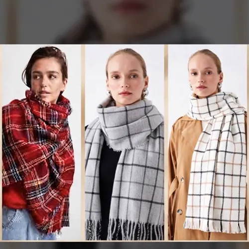 Toptan kışlık Zara şal modelleri - 36 adet ve üzeri toptan satış