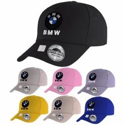 Bmw, mercedes, audi logo baskılı pamuk şapka